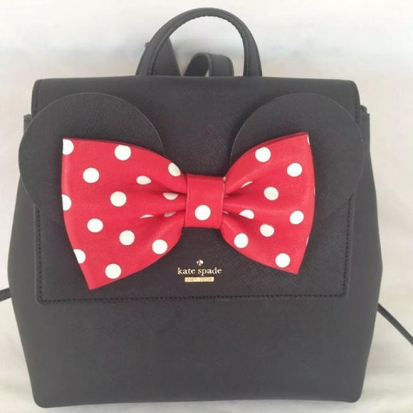 Kate spade New York x Minnie Mouse backpack black - Picture 3 of 6